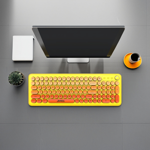 LEDバックライト付き104キーデュアルモードワイヤレスキーボード2.4G USBレシーバー500mAh Win/iOS/Androidに対応 - Product Image 5