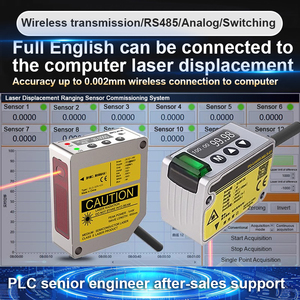 MOTE Detección estable de alta precisión Precisión hasta 0.002mm Interruptor de sensor Analógico 485 Espesor Sensor láser de alta precisión