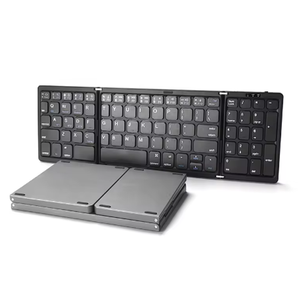 Mini teclado BT inalámbrico plegable, teclado plegable de números finos para Mac para Windows, portátil, tableta, luz, práctico, 3 teclas, Anti-Ghosting - Product Image 1
