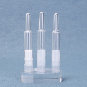 Cosméticos PETG Quebrado Descartável Vitamina Óleo Essencial Eye Serum 2ml Amostra De Vidro Frasco Ampolas Garrafa complment alimentaire pou