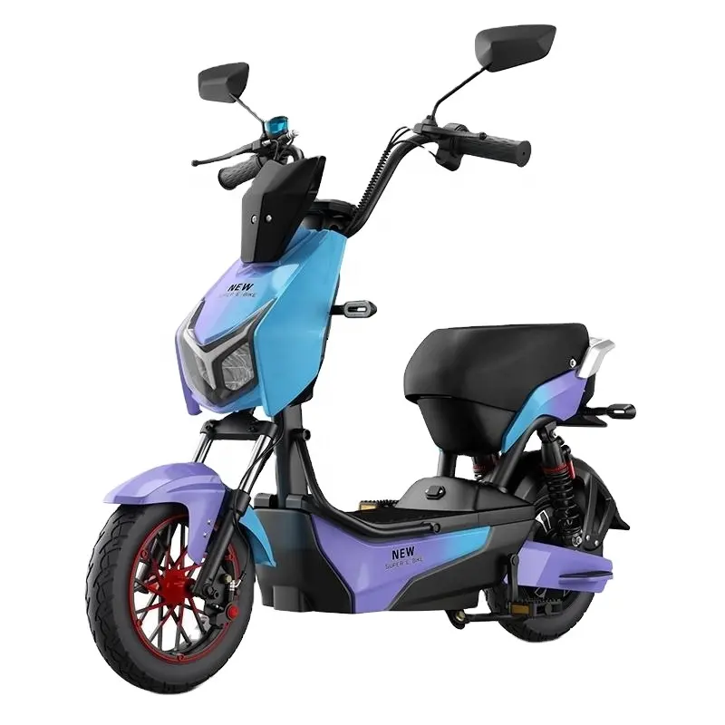 A buon mercato ad alte prestazioni moto elettrica da cross Bike 80 km/h moto elettrica con pedali 48v