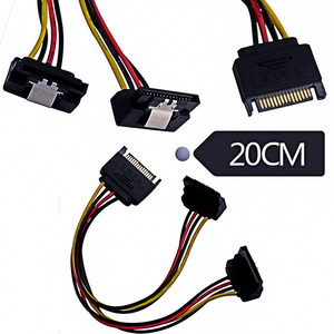 SATA Male-to-Female Extension Cable USB3.0 Data Cable 90-Degree Bent Male End PVC Jacket for Computer <strong>Serial</strong> Port Interface - Product Image 6