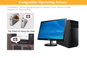 Lector de código QR CMOS compacto TCP/IP USB y RS232 hecho en China Máquina Ethernet de montaje fijo Escáner de código de barras 2d de alta velocidad integrado - Product Image 6
