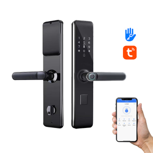 Il più economico codice di allarme Smart blocco della porta di lavoro con Tuya supporto più lingua impronta digitale con la fotocamera - Product Image 3
