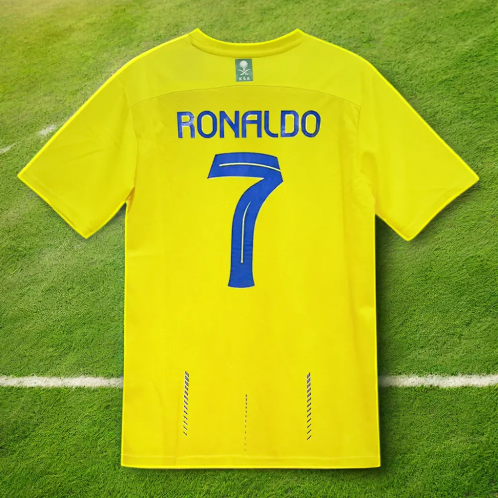 Yeni kulübün yüksek tay Futbol forması Neymar #10 Ronaldo 7 çocuk futbolu gömlek Camisetas de Futbol yüksek şık çocuk giyim
