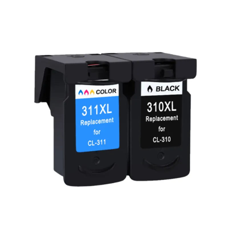 Compatibles para CANON PG310 CL311 cartuchos de tinta, cartuchos de PIXMA IP1800 IP2500 MP210 MP220 MP470 MX300 MX310 MX350 MX420 impresora