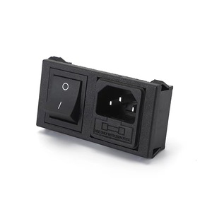 <strong>IEC</strong> C14 Ac Power <strong>Connector</strong> Socket with Fuse and Switch for Industrial Machine Male Adapter <strong>Connector</strong> - Product Image 1