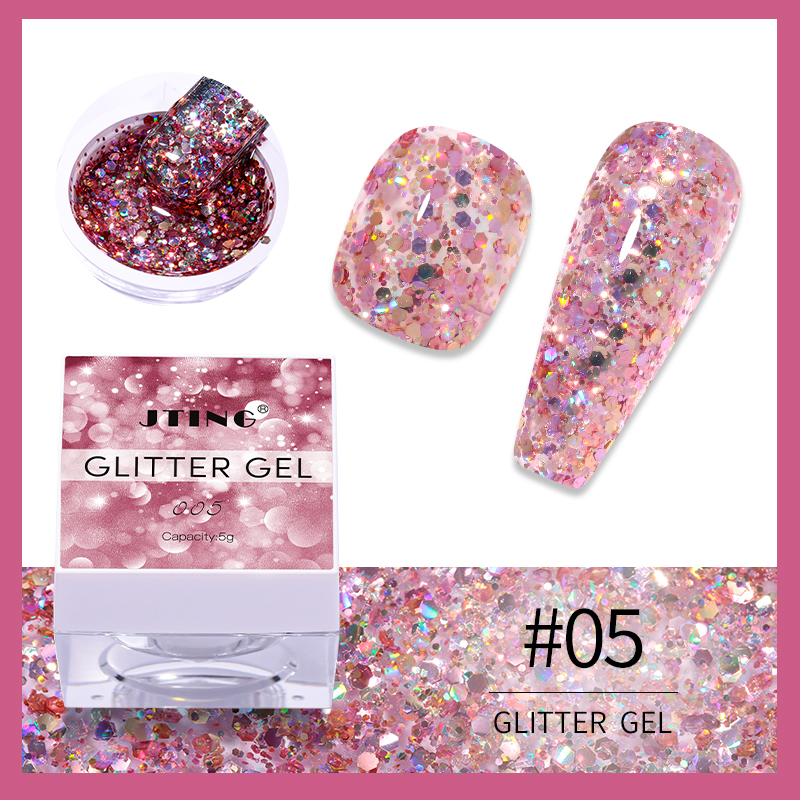 #05 gel pailleté