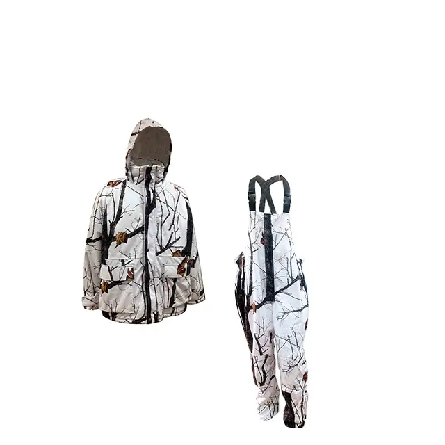 Высококачественная Толстая камуфляжная дышащая водонепроницаемая охотничья одежда, зимняя охотничья одежда