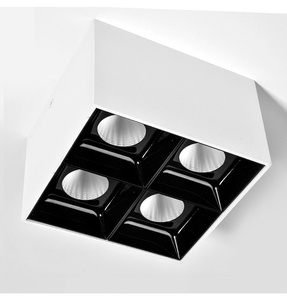 Led พื้นผิวติดตั้ง3*5วัตต์3*7วัตต์สแควร์ลงแสง3หัวดาวน์ไลท์สาม - Product Image 3