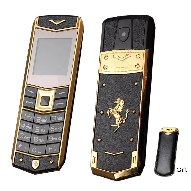 Low Price Mini Signature Cellphone Metal Body Magic Voice Changer Bluetooth Call Two Sim Cheap Mobile Phone