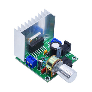 Amplificador TDA7297 de doble canal, placa amplificadora de potencia silenciosa AC DC 12V, amplificador terminado, placa A/B - Product Image 1