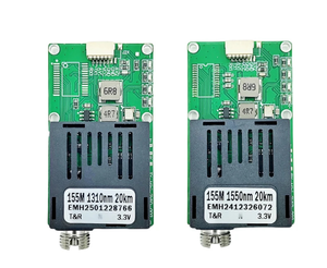 Drone TTL optik Terminal ekipmanları kurulu SC/FC/LC/ST arayüzü UART/TTL/SBUS FPV medya dönüştürücü modülü - Product Image 6