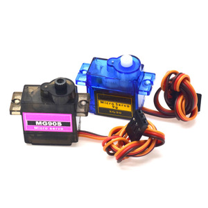 Nuovo SG90 MG90S Servo ingranaggio per il modello di elicottero barca per Arduino giocattolo aeroplano ala fissa elicottero modelli di aeromobili 90 180 360 - Product Image 2