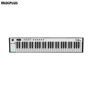 Midiplus X6 III arranjo profissional controlador elétrico som música USB <span class=keywords><strong>MIDI</strong></span> teclado controlador com 61 teclas estilo piano