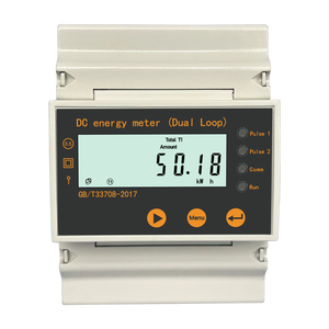 ZL2020SY 5-1000V DC Voltage <strong>Input</strong> Mini Size <strong>Pulse</strong> Output <strong>Modbus</strong> RTU Energy Meter Two Channel - Product Image 3