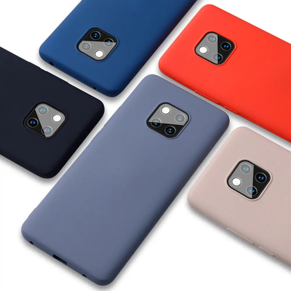 Coque de téléphone de luxe en Silicone, étui Original pour Huawei Mate 30 pro, 20, P20, P30 Pro Lite, honour Nova 3i, 5, 4 E, 2S