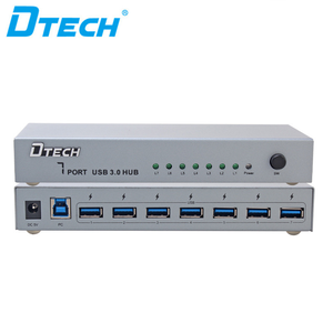 Dtech High Quality 7 <strong>Input</strong> 1 <strong>Output</strong> HUB Support Phone Keyboard Mouse Laptop Printer <strong>Computer</strong> USB 2.0 HUB