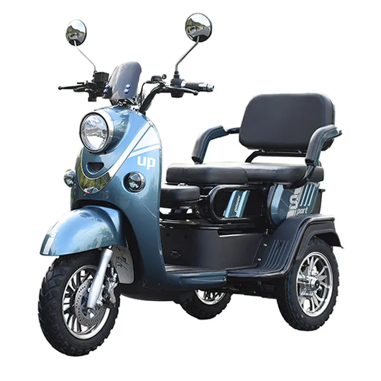 Trike de roda adulto dobrável 3 rodas, triciclo motorizados elétrico deshabilitado para idosos