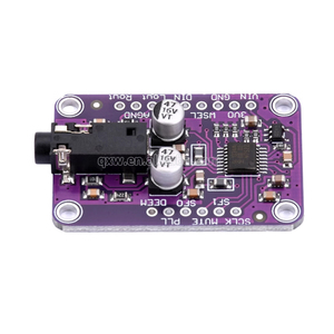 QXW DACモジュール1334 UDA1334A I2S DACオーディオステレオデコーダーモジュールボード3.3V-5V用 - Product Image 2