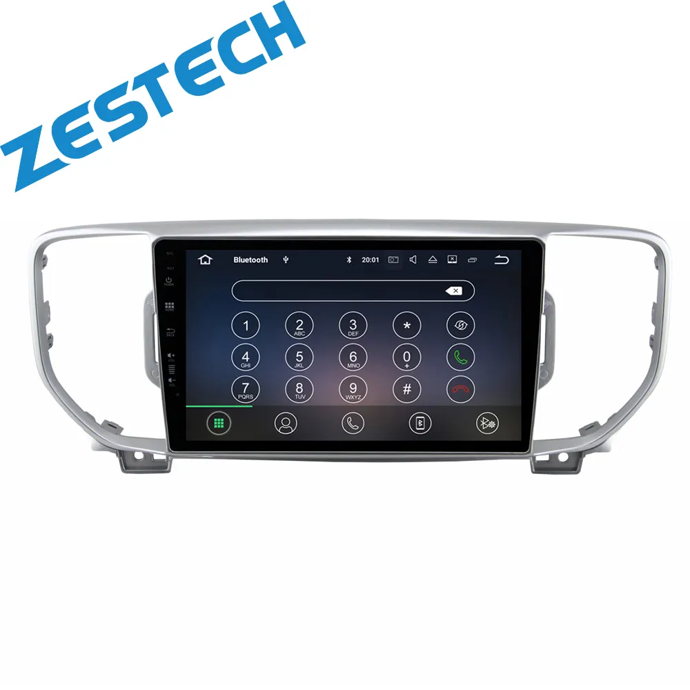ZESTECH andro 12 شاشة ستيريو للسيارة gps لكيا K3/K5/K7/ST/RIO/cerato/sportage/sportage R نظام ملاحة صوتي