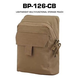 MOLLE Storage <strong>Pouch</strong> With Two Way Zipper for Plate Carrier - Product Image 4