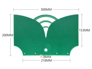 4G LTE 5G WiFi GPS UWB Radar Drone FPV için uygulamalar ile Ultra geniş bant yüksek kazanç 9dBi yönlü anten 400 MHz 6 GHz - Product Image 3