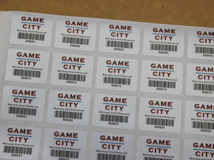 Chết Cắt Chuyển Loại An Ninh In Ấn Tin Nhắn Ẩn An Ninh Void Nhãn - Product Image 3