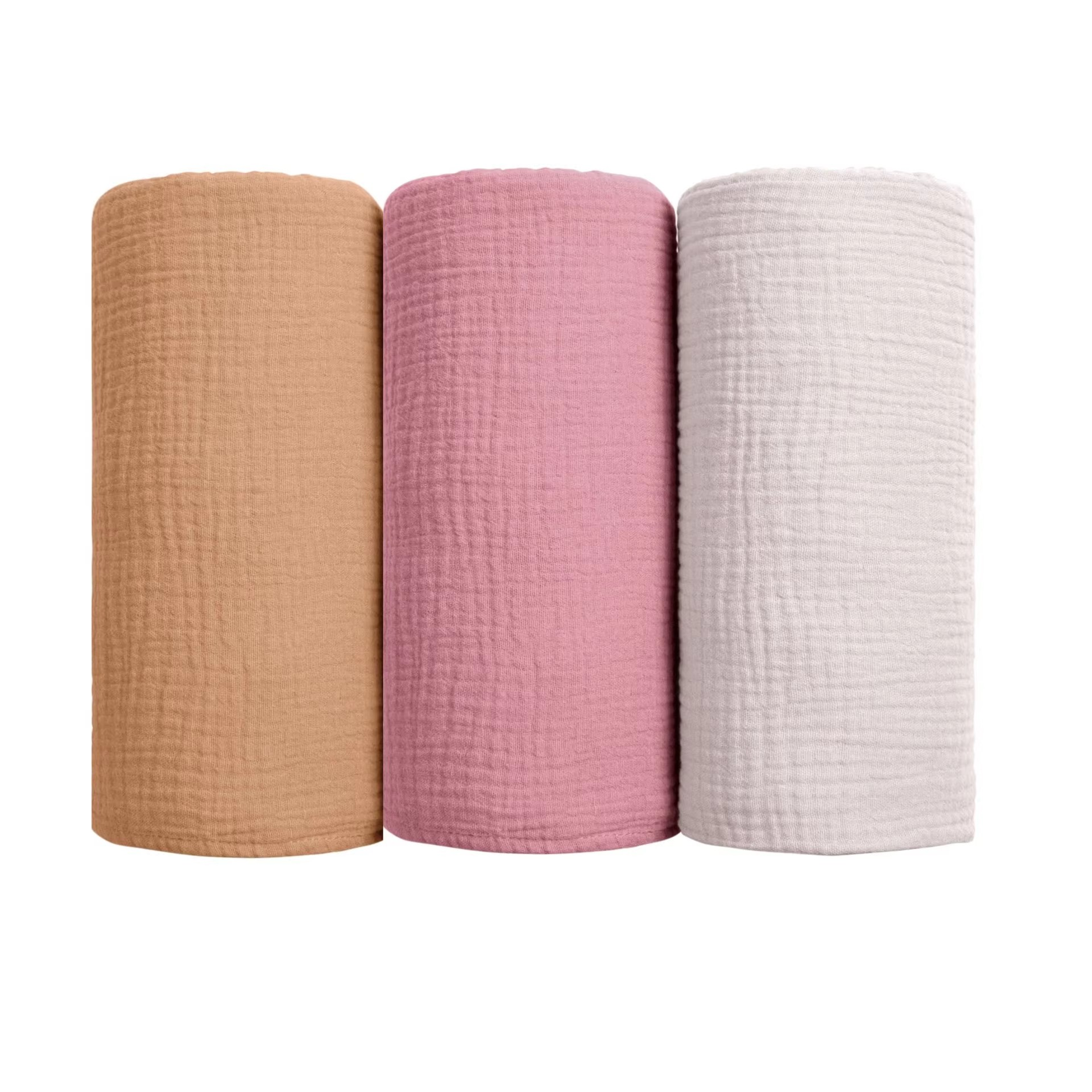 Rust red pink khaki