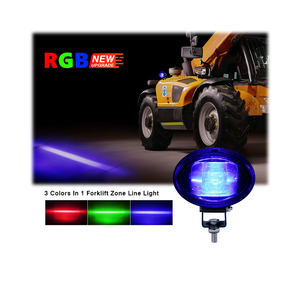 9-100V 3 màu sắc trong một ánh sáng led an toàn cảnh báo đèn màu xanh đỏ màu xanh lá cây xe nâng LED Zone dòng đèn - Product Image 5