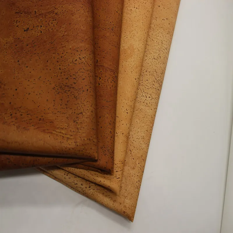 Vera borsa in sughero in legno naturale materiale tessuto tessuto/materiale in sughero naturale in pelle sintetica pvc per uso borsa