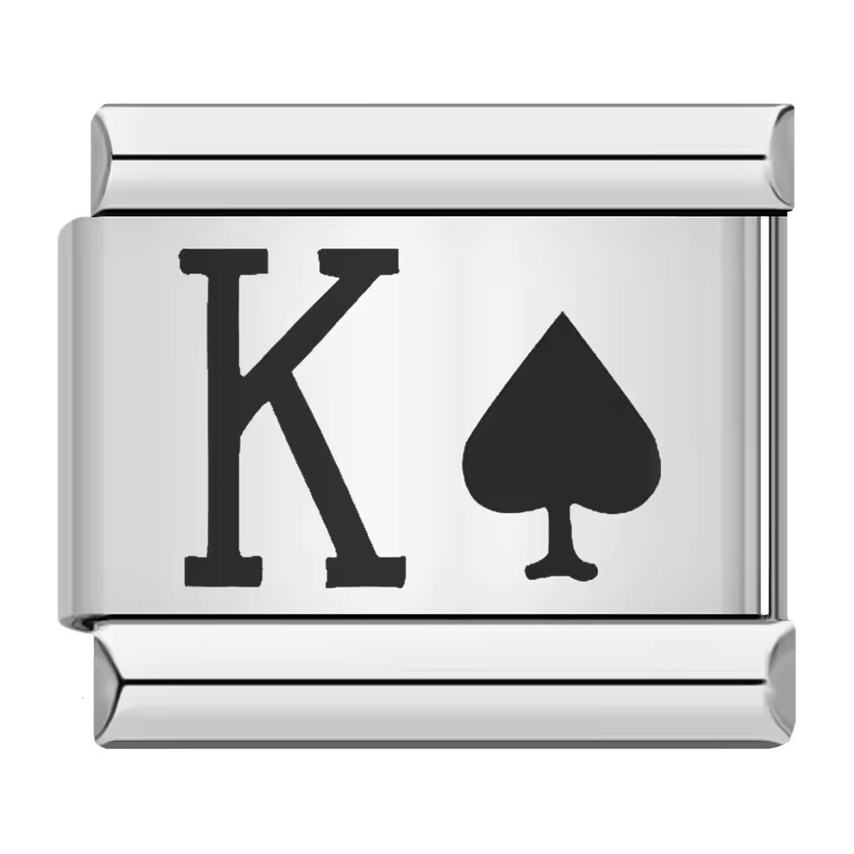 K Spade silvery