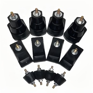 Daisypower anti-titreşim şok emici montaj braketi Ductless Mini bölünmüş üniteleri AC sers serler için kauçuk İzolatör pedleri, - Product Image 5