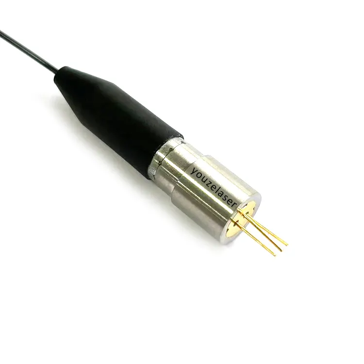 Diodo láser coaxial acoplado de fibra de 808nm SM MM PM