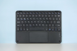 复古打字机机械无线键盘和可折叠显示带触控板的现代无线键盘 - Product Image 4
