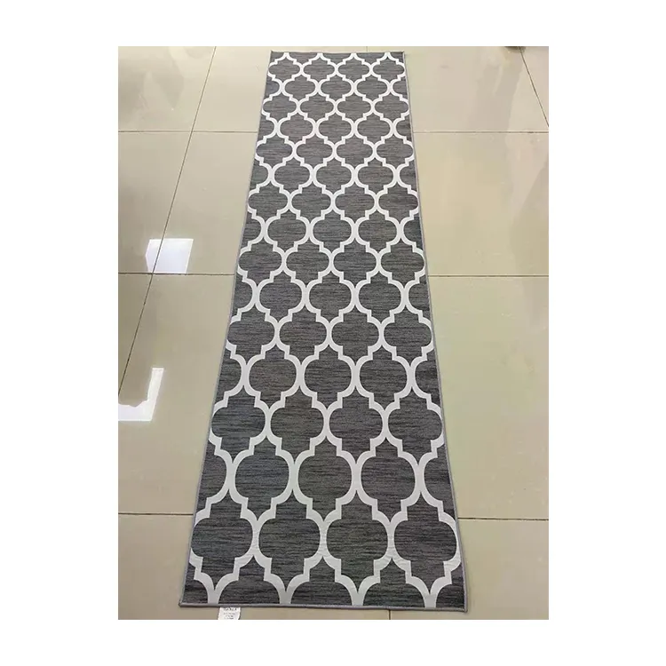 Ins printed runner carpet polyester carpet runner printed carpet and rugs