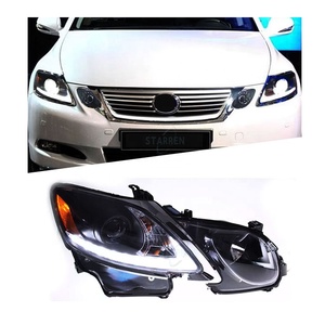 2004-2012 GS GS GS300 GS350Update2018ヘッドライト変換ヘッドライトLEDヘッドライトレクサス用バイキセノンレンズ - Product Image 1