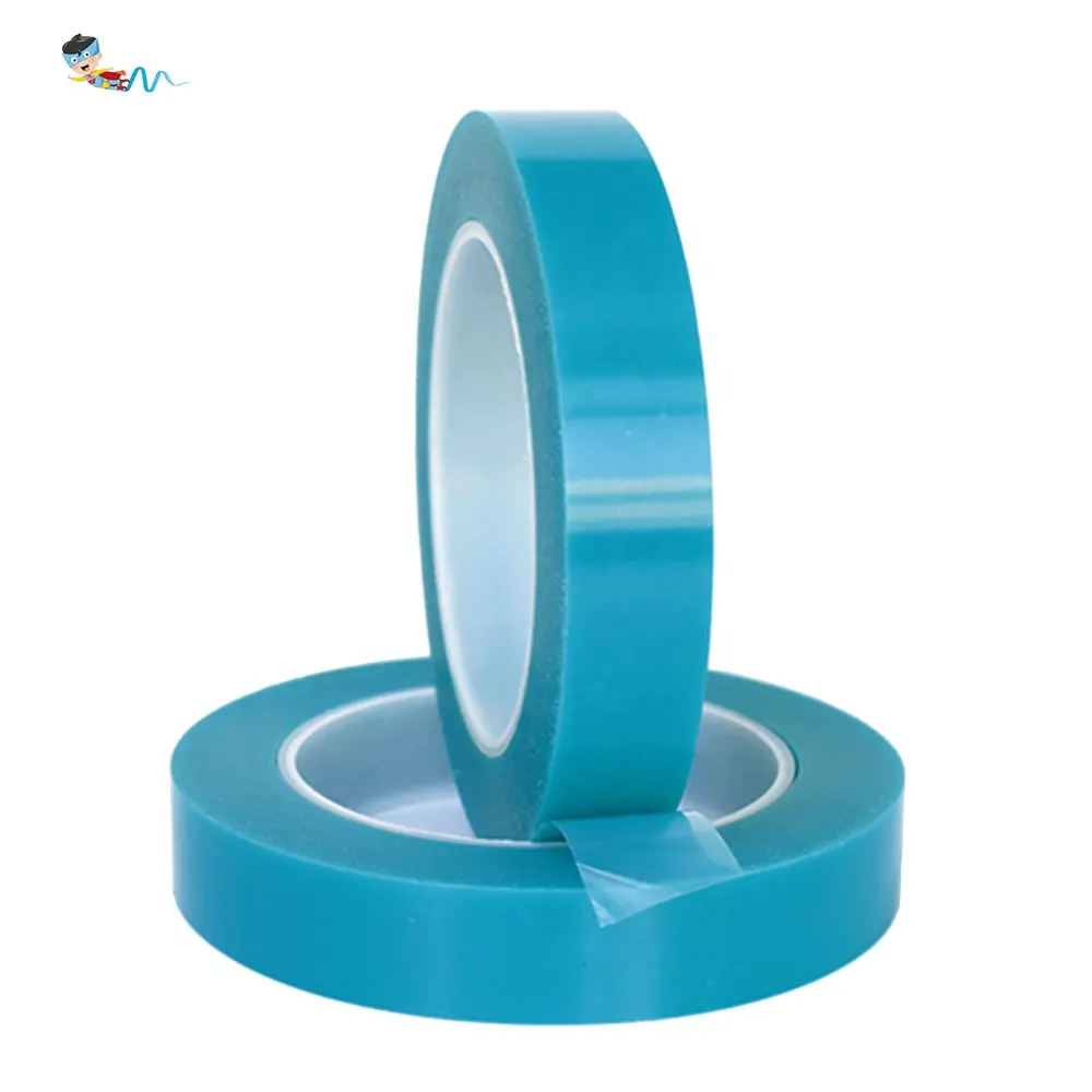 Materiale di Base in pellicola MOPP di colore blu riciclabile senza nastro adesivo con cinghie MOPP residuo