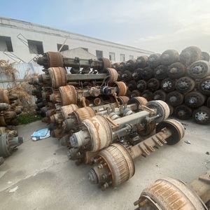 中国二手福瓦车桥钢卡车拖车，带拖车配件待售 - Product Image 6