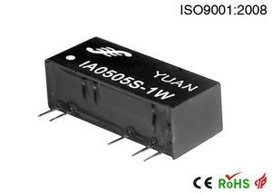 Convertidor de CC de salida dual con entrada de voltaje múltiple 3,3 V/5V/9V/12V/15V/24V Monofásico fijo ± 2% Precisión Certificado CE/ROHS - Product Image 3