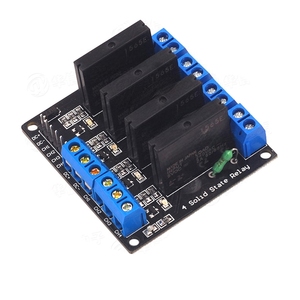 Elettronica-5V 12V 24V 4/6/8 canale SSR modulo relè ad alto livello a stato solido 240V relè a stato solido - Product Image 1