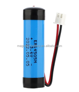 ER14505M 3.6V 2200mah birincil lityum AA pil uzaktan kumanda ve tüketici elektroniği için teller ve konektör ile - Product Image 1