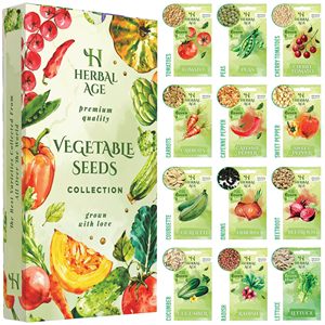 Olağandışı bahçe hediyeler-12 sebze dikim kitleri Courgette domates kitleri erkekler için kadın tahsis kendi bahçe tarzı büyümek - Product Image 5