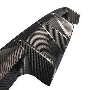 Araba aksesuarları kuru karbon Fiber orijinal arka ÖN TAMPON difüzör <span class=keywords><strong>BMW</strong></span> G80 G82 M3 M4 2021 + arka evrensel spoiler