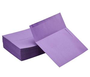 Kunden spezifischer gummierter selbst dichten der A7-Brieftaschenumschlag für Grußkarten und Hochzeits einladungen für Geschenk verpackungen - Product Image 2