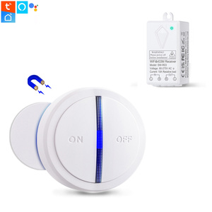 10A yük 1000W LED Tuya akıllı ışık anahtarı Wifi 2.4G & 433M kablosuz ışık anahtarı Alexa ve Google ev Wifi anahtarı ile çalışır - Product Image 4