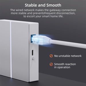 Tuya Zigbee cablato Smart Home Hub Zigbee-Hub Gateway per l'automazione domestica intelligente compatibile con Alexa Google Home - Product Image 5
