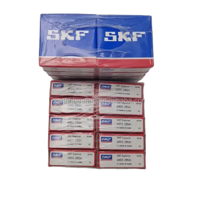 ตลับลูกปืนเม็ดกลมเรเดียลปิดผนึกขนาด20x42x12 6004-2RSH ตลับลูกปืนแบบ SKF แบริ่ง6004-2RSH