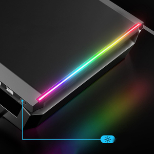 <strong>Monitor</strong> Stand Rise <strong>Computer</strong> Desk <strong>Monitor</strong> Stand Riser with Hub RGB Light and Charging Multi <strong>Function</strong> - Product Image 3