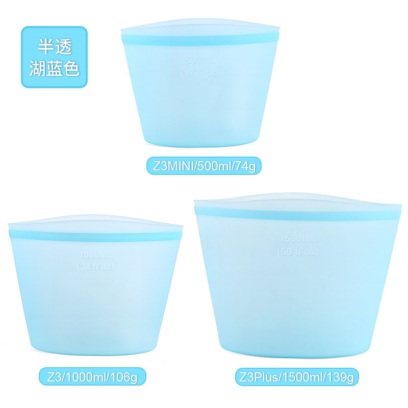 Bleu lac semi-transparent